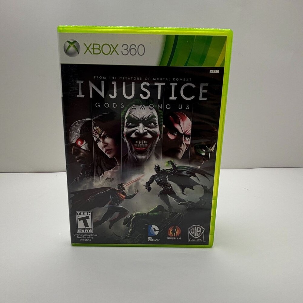 Injustice: Gods Among Us X360 (Microsoft Xbox 360, 2013) Complete W/ Manual